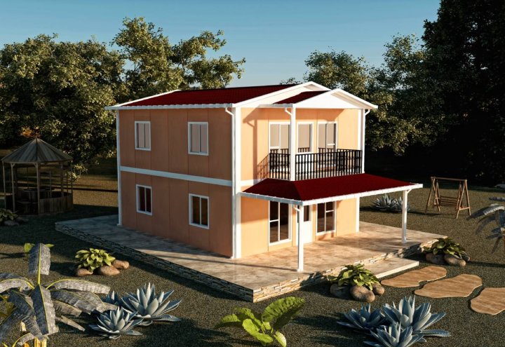 Çift Katlı Prefabrik Evler